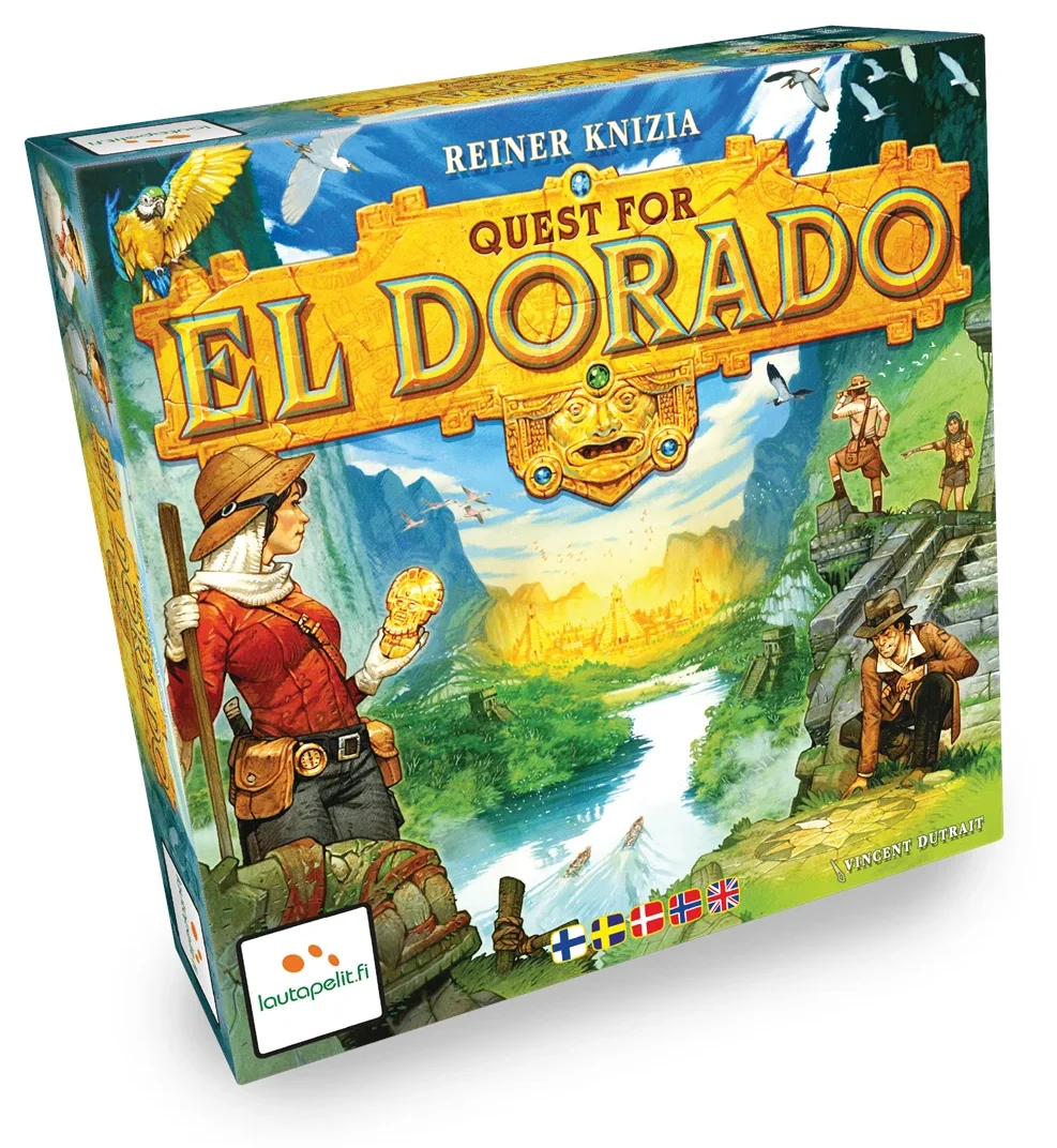 Quest for El Dorado lautapeli