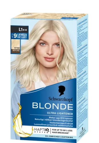 Schwarzkopf Blonde L1++ – Paras vaalea hiusväri kotivärjäykseen