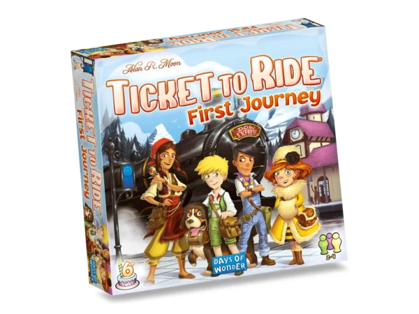Ticket to Ride First Journey - Paras lautapeli lapsille