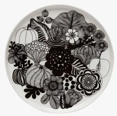 marimekko siirtolapuutarha lautanen