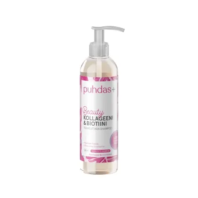 puhdas plus kollageeni biotiini -shampoo